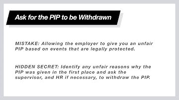 Never Make These 11 PIP Mistakes: Hidden Secrets to Surviving your PIP