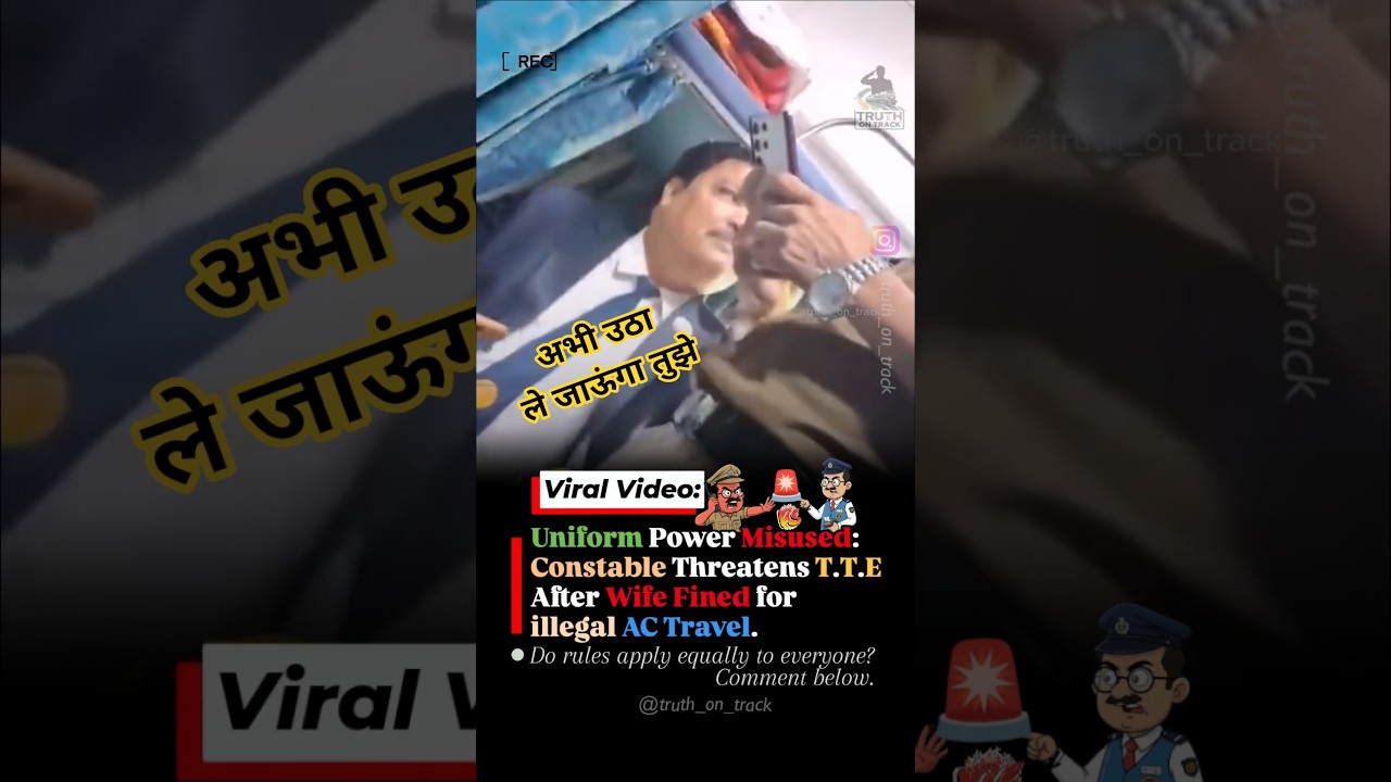 Who Is Above the Law? Constable vs TTE Shocks Passengers