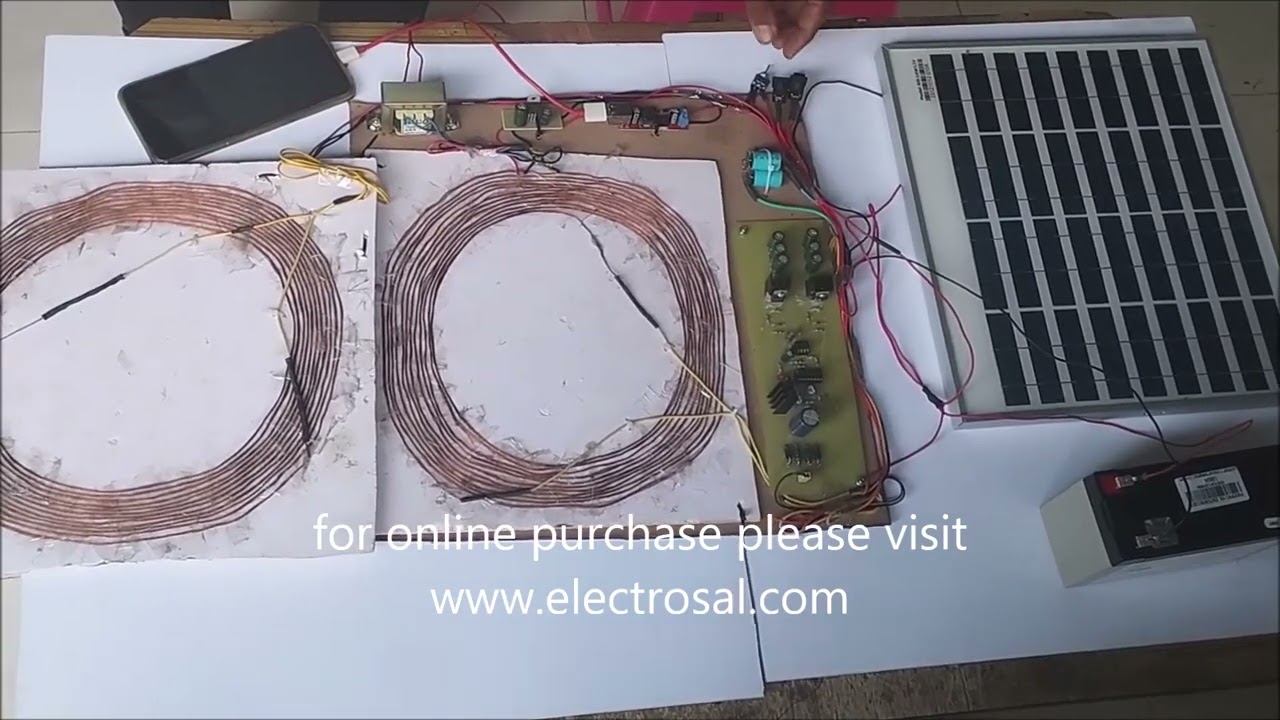 SOLAR POWER BANK WITH WIRELESS CHARGING / Engineering /electrosal diploma / electrical