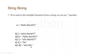Play with Strings in Python