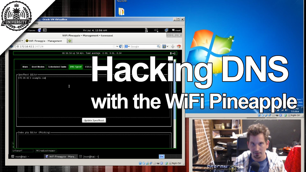 dns true wifi  New  Hướng dẫn: Đánh cắp DNS trên WiFi Pineapple - Pineapple University