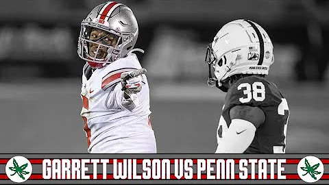 Garrett Wilson's 173 total yards versus Penn State