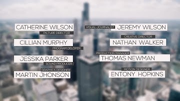 Minimal Lower Thirds Motion Graphics Templates