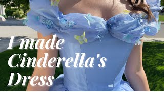 I Made the Live Action Cinderella Ballgown
