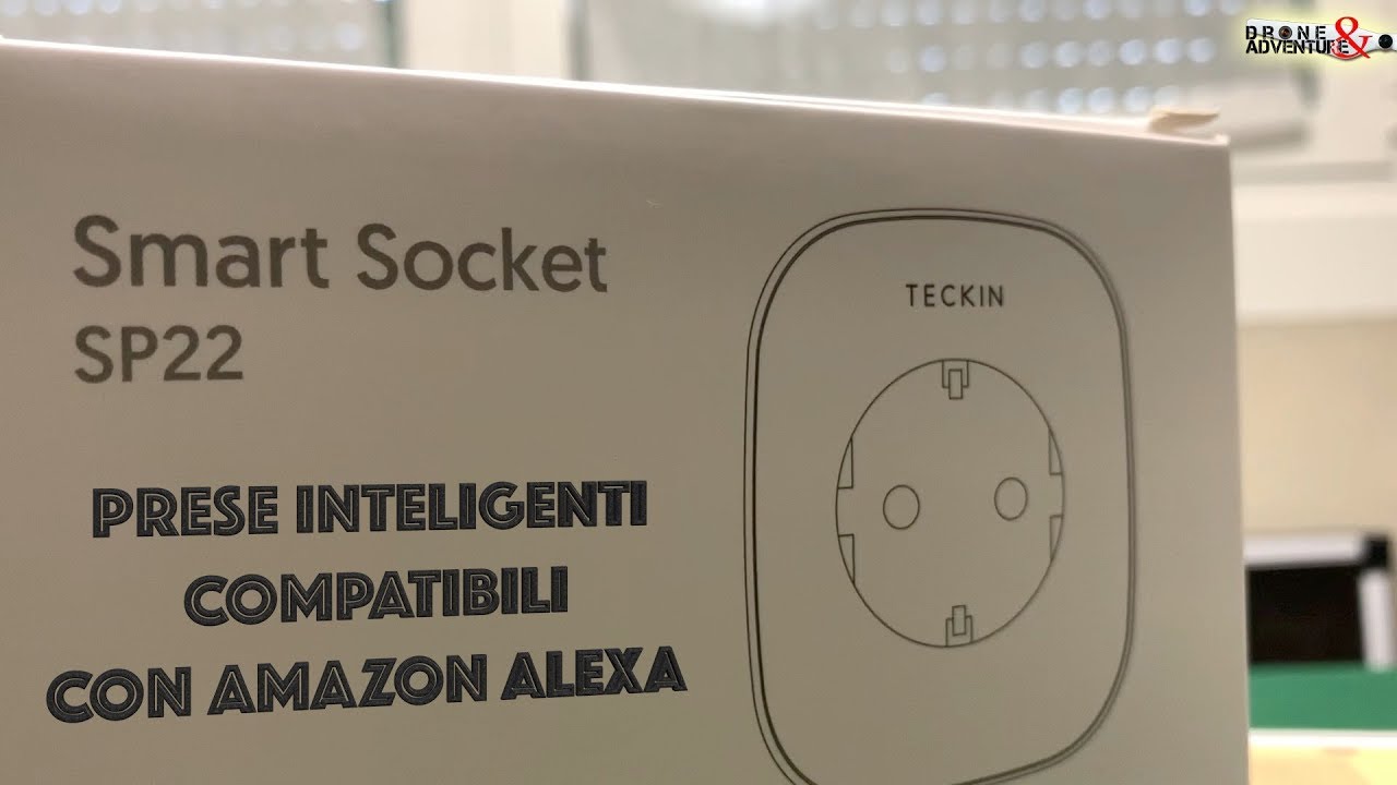 INSTALLAZIONE PRESE SMART TECKIN SOCKET SP22 AMAZON ALEXA ITA