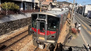 山陽本線227系普通列車