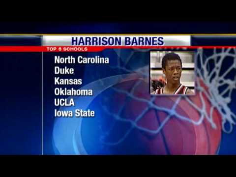 Barnes Lists His College Choices