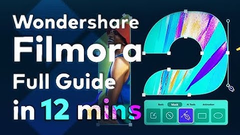 Filmora 12 - Tutorial for Beginners in 12 MINUTES!  [ COMPLETE ]