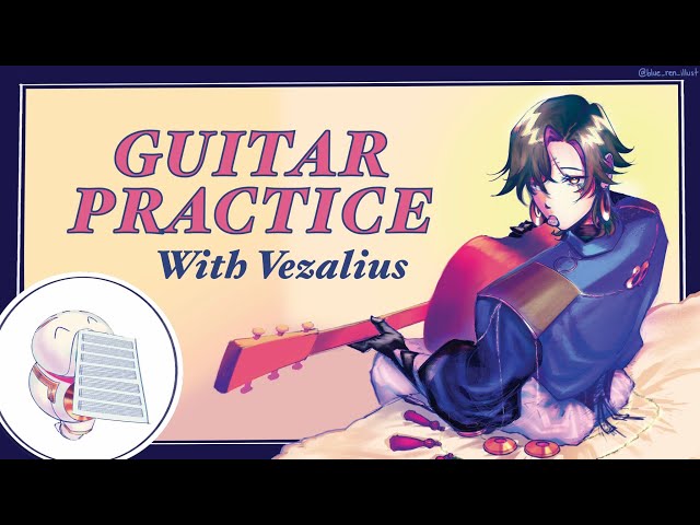 【GUITAR PRACTICE】WE'RE VIBING & JAMMING【NIJISANJI EN | Vezalius Bandage】のサムネイル