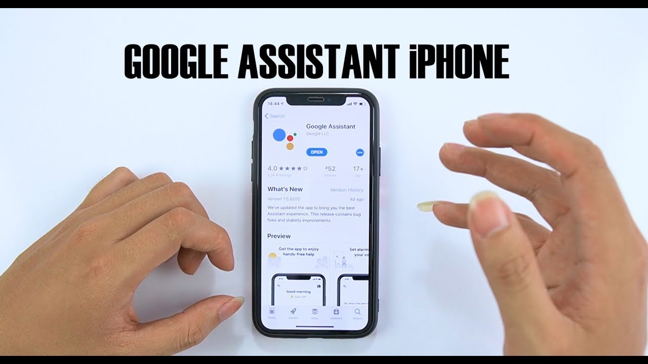 Hướng dẫn cài Google Assistant Tiếng Việt cho iPhone iOS