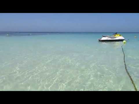 Rym Beach Djerba Island TUNISIA شاطئ ريم بجزيرة جربة اجمل شاطئ في البحر المتوسط