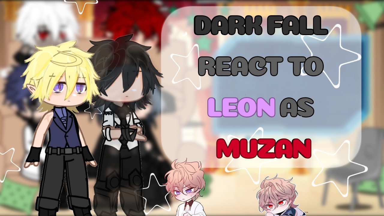 [2/2]  Dark Fall react to Leon as Muzan // KNY X DF // GREEN PANDA ♛
