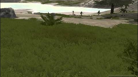 Ogre3D Render Simple Grass Collision Animation Shader