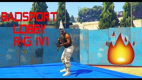 GTA 5 ONLINE | BADSPORT LOBBY RNG 1V1 | MONTAGE | XXXTENTACION - I Am