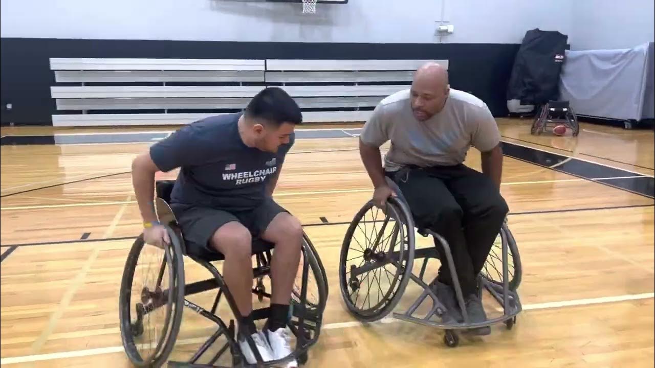 Wheelchair Basketball Skills & Drills (Shadow Drill) YouTube