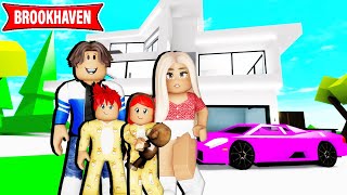 I Became TWINS With My BOYFRIEND And Got ADOPTED In BROOKHAVEN! (Roblox Brookhaven RP)