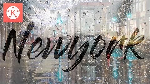 Kinemaster Tutorial || Hyper realistic foggy rainy text effect 🔥🔥🔥