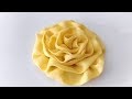 How to make flower out of fabric  easy fabric flower