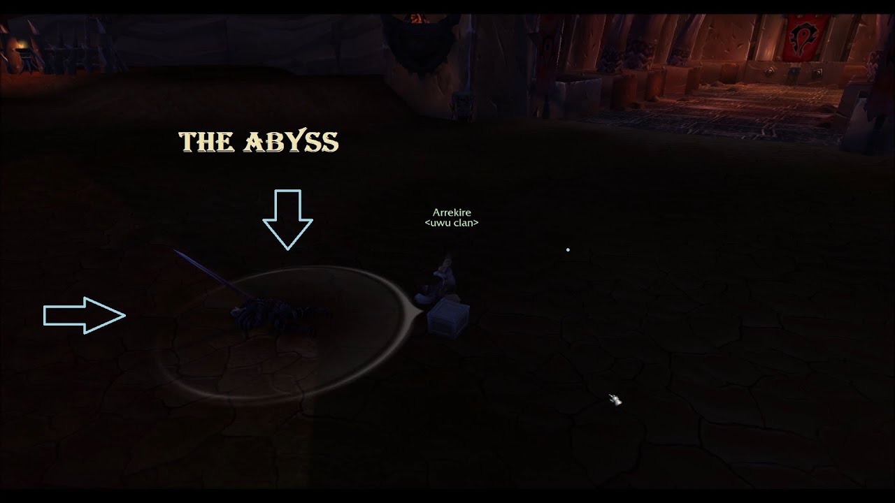 did larraulton visit the abyss?