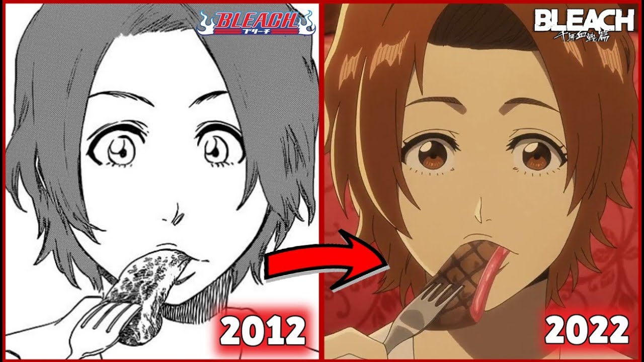 BLEACH TYBW Episode 11 COMPARISON ANIME VS MANGA (EP11 Characters