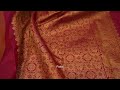 Bright mango orange Kanjivaram silk saree SS8936