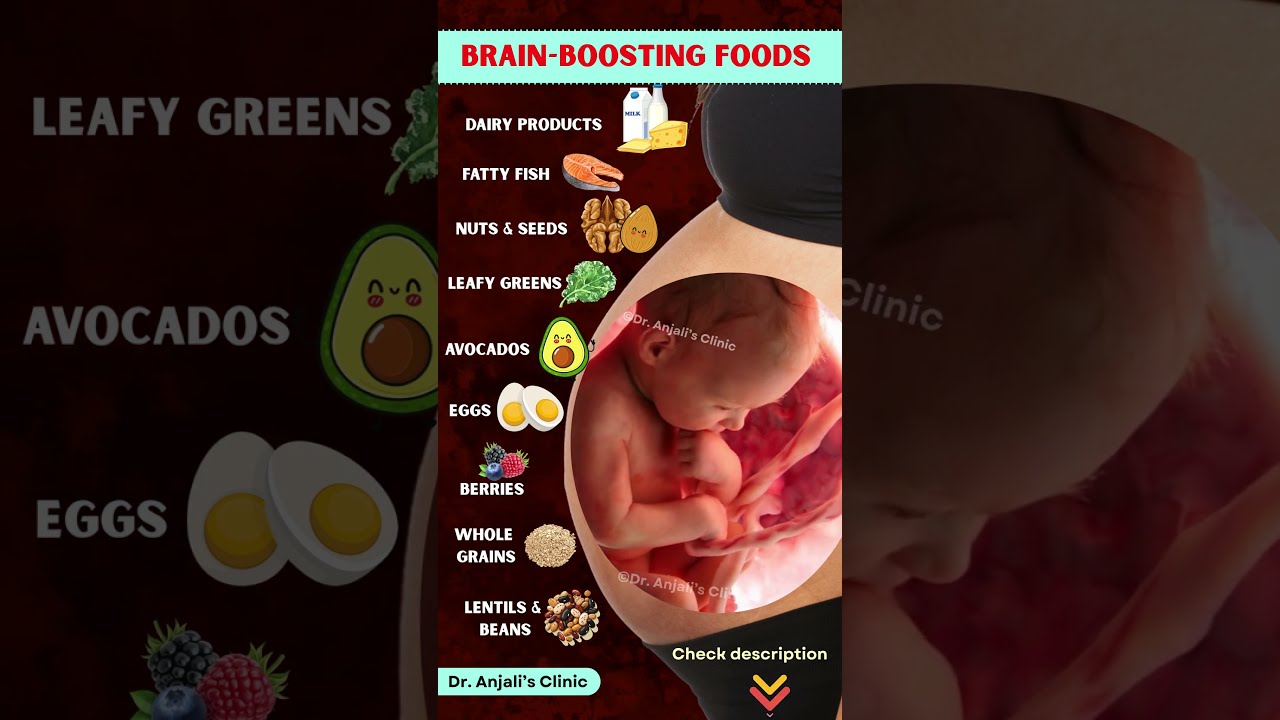 Top 10 Brain Boosting Foods During Pregnancy Smart Baby Starts In The Womb