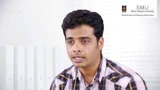 Distance Education tab based MBA at SMU- Review by Jibin Cherian