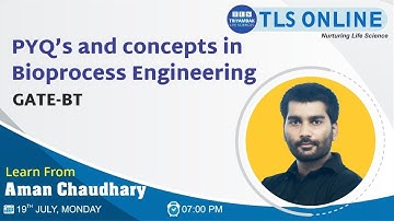 PYQ’s and concepts in Bioprocess Engineering