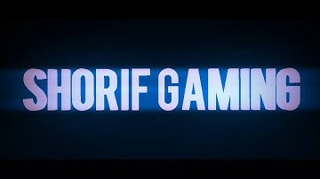 My First intro video for gaming channel