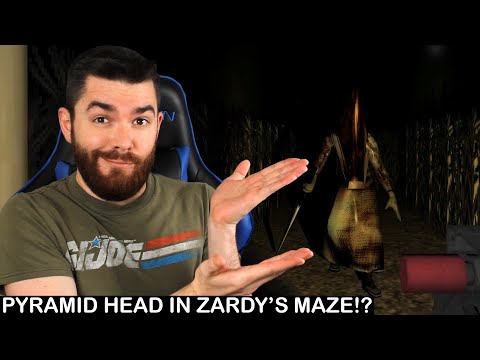 PYRAMID HEAD WANTS MY HEAD!? [Zardy's Maze: Snowstorm Mod]