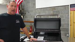 A walk through of the Broil King Baron 400 Series gas grills by Lance at Grillbillies BBQ Supply.