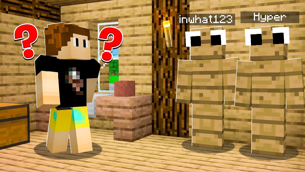 Minecraft BUT HIDE AND SEEK Is CURSED!