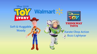 New Toy Story Soft and Huggable Woody/Karate Chop Buzz Lightyear at Walmart. screenshot 4