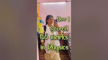 How I scored **155 marks** in NEET Physics😍📝| #neet #neetexam #mbbs #shorts