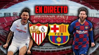 EN DIRECTO : SEV VS FCB · JORNADA 30 LALlGA · REACCIÓN DE UN MADRIDISTA EN VIVO