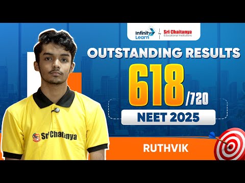 618 Score in NEET 2025 Topper Ruthvik | Revealed Preparation Strategy | Sri Chaitanya #neettopper