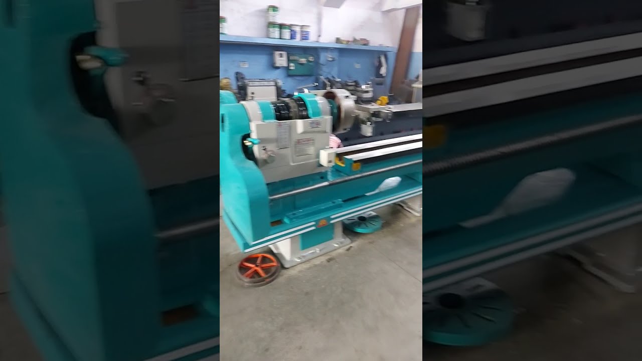 16 Feet Heavy Duty Ready to dispatch.| Lathe Machine Manufacturer in Rajkot 