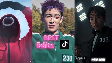 Squid Game — Best Fan Edits Compilation 🎭 | Full Version 