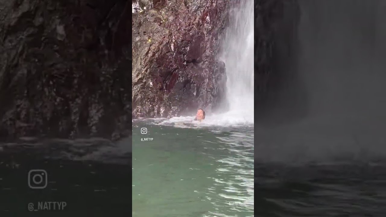  Swimming In A Hidden Waterfall Grenada