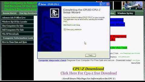 How to Download, Install and Use CPU Z