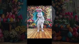 Mascot Costume Of Easter Bunny