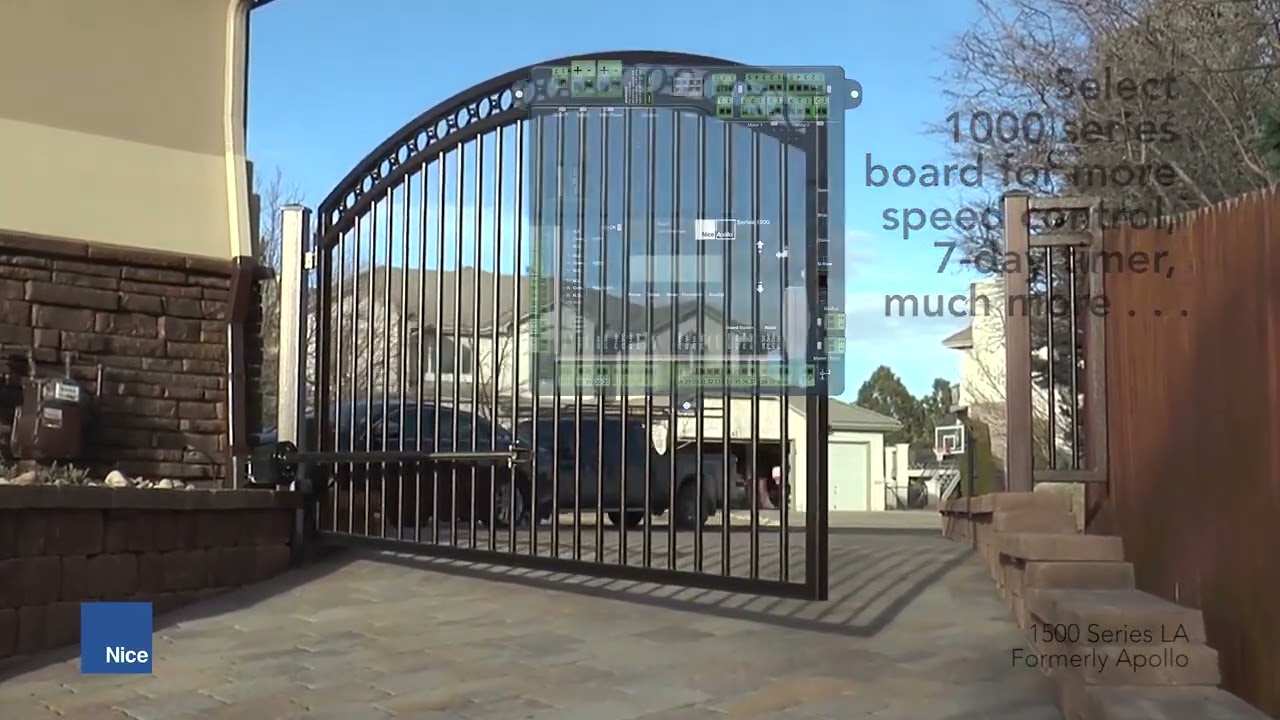 Nice - 1500 Series Linear Actuator Swing Gate Operator