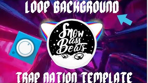 Avee player Trap Nation template with Loop Background (GIF) || SBB || Download link in desc
