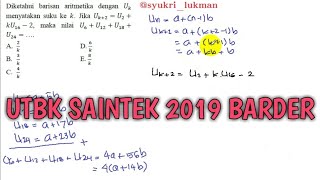 Soal utbk matematika saintek 2019 barder 1