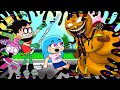 Zombie Apocalypse in Games &amp; Co | SUPER PUPER GIANT COLLECTION FNF Poppy Playtime Animation