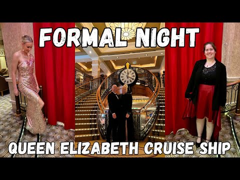 Do people dress up for the Gala Night on the Queen Elizabeth Cruise Ship?! Video Thumbnail