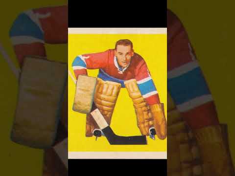 Jacques Plante Montreal Canadiens 1960-61 Parkhurst 53 NHL Hockey Card