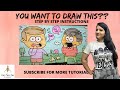 HOW TO DRAW DOODLE CARTOONS #EXPRESSIONS #DRAW #DRAWING
