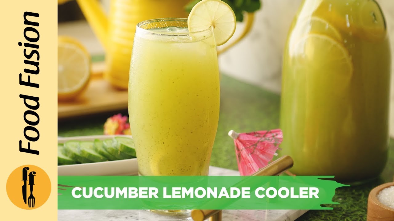 Cucumber Lemonade Cooler Recipe By Food Fusion (Summer Special iftar drink)