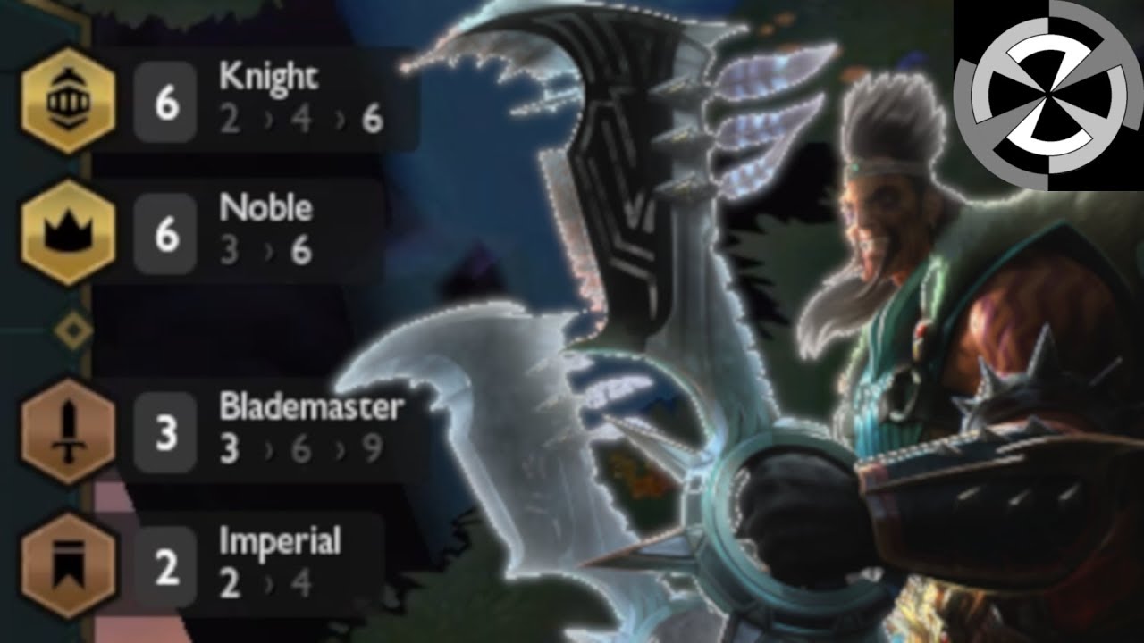 DRAVEN + 6 NOBLE + 6 KNIGHT + 3 BLADEMASTER + 2 IMPERIAL [WORLD FIRST?!] [TEAMFIGHT TACTICS]